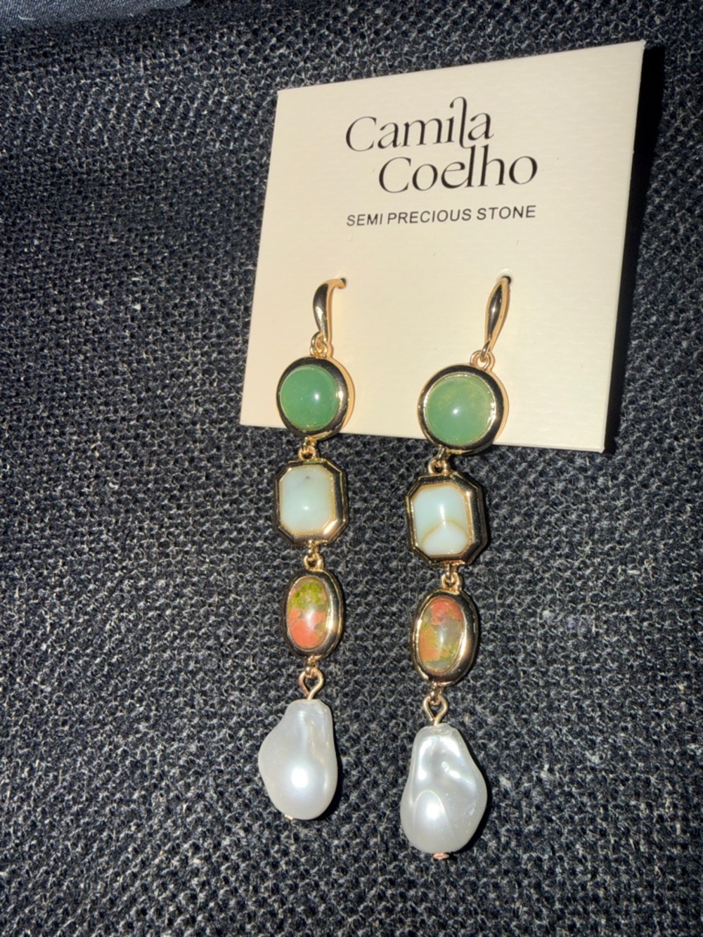 Camila Coehlo Dangle Earrings NWT